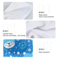 thumbnail image 2 of Yayeee Kitchen Hanging Hand Towels Set of 2 with Loop Bathroom Absorbent Tie Towel, Blue Bears, 2 of 7