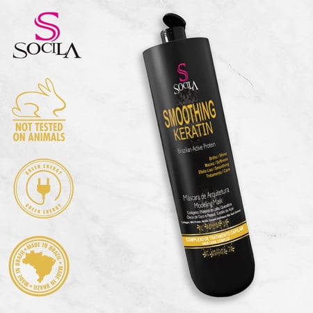 Brazilian keratin, newest organic keratin, smoothing keratin system, shine, smoothing, care, Straightener Treatment excellent For All Hair Types. Progressiva Brasileira (16.9fl oz/500ml)