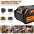 thumbnail image 7 of 8.0AH For Ridgid R840087 Hyper Lithium Battery Rigid 18 Volt R840085 Power Tool, 7 of 7