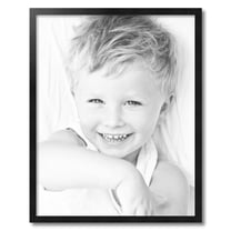 ArtToFrames 23" x 29" Black Picture Frame, 23x29 inch Black Wood Poster Frame (WOM-5139)