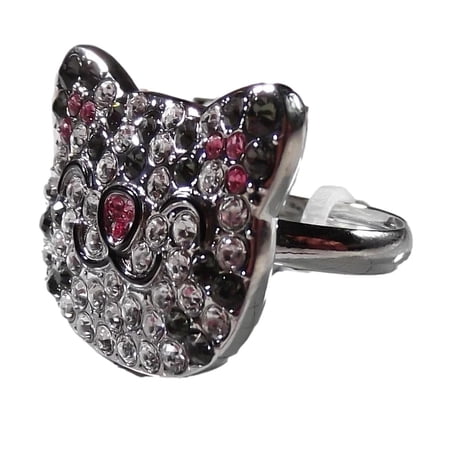 The Big Bang Theory Soft Kitty Face View Adjustable OSFM Stainless Steel Ring The Big Bang Theory Soft Kitty Face View Adjustable OSFM Stainless Steel Ring