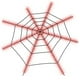 thumbnail image 1 of Telaraña decorativa de Halloween | Decoración LED solar de 1.2 m con control remoto | 8 modos de iluminación para interiores, exteriores, patios, jardines y fiestas, 1 of 4