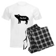 thumbnail image 6 of CafePress - Pig Dad Men's Light Pajamas - Men's Light Loose Fit Cotton Pajama Set, 6 of 7