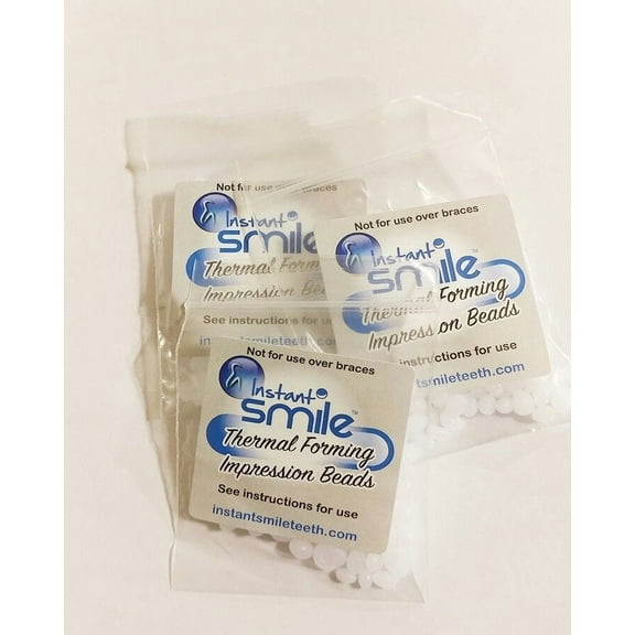 Instant Smile Teeth 10 pack THERMAL FITTING BEADS