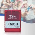 thumbnail image 4 of Estuche transparente para tarjeta de memoria FMCB V1.953 de 8MB/16MB/32MB/64MB para consola de juegos PS2, 4 of 5