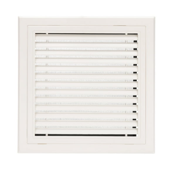 Rejilla de ventilación de plástico Uxcell, salida de aire ajustable, rejillas de filtro de ventilación removibles con malla incorporada de 14x14 pulgadas