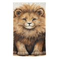 thumbnail image 2 of Lion Leaves Browm Blackout Curtain Panels Drapes Privacy Assured with Light Filtering Curtains for Living room Bedroom Bathroom Window, 2 of 6