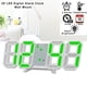 thumbnail image 2 of Reloj digital LED 3D creativo, reloj de pared, reloj de escritorio, reloj despertador electrónico, reloj de pared para sala de estar, bricolaje, 2 of 6