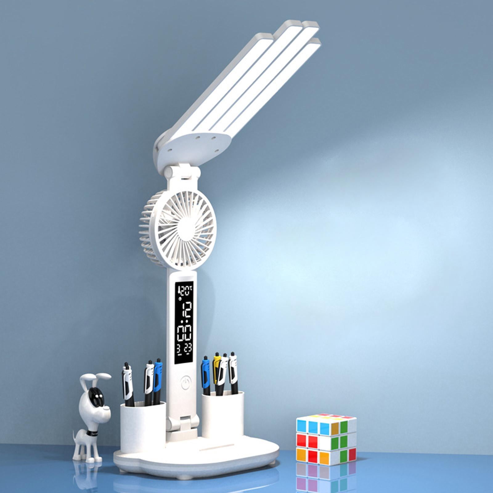 oshhnii Desk Lamp Recharging Foldable Stand s Light with Fan Reading Light