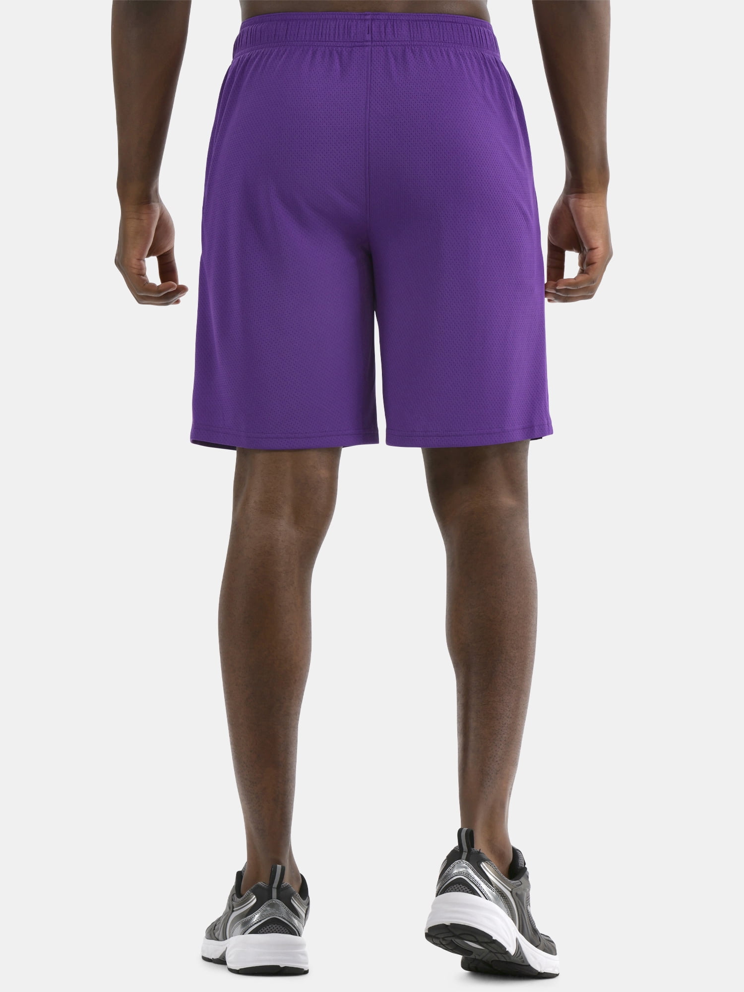 Athletic Works Men's and Big Men's Active Mesh Shorts, 9" Inseam, Sizes XS-5XL