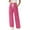 Watermelon Red, variant on qolati Womens Wide Leg Pants Casual High Waisted Lounge Sweat Pants Baggy Loose Athletic Joggers Pants Drawstring Comfy Sweatpants with Pockets Black L 8