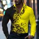 thumbnail image 1 of Camisas hawaianas de manga larga con estampado floral en 3D, camisa de playa para hombre, camisa social informal de moda, blusas con solapa, camiseta cubana para hombre, 1 of 6