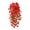 Red, variant on Artificial Fake Eucalyptus Morning Glory Hanging Flowers Plants for Outdoor Spring Summer Decoration, Faux Silk UV Resistant Realistic Morning Glory Trailing Vines for Home Porch Patio Balcony