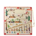 thumbnail image 1 of Magnetic Color And Digital Maze, Wooden Color Toys, Educational Classification Toys, Suitable For 3 4 5 Years Old-week, 1 of 3