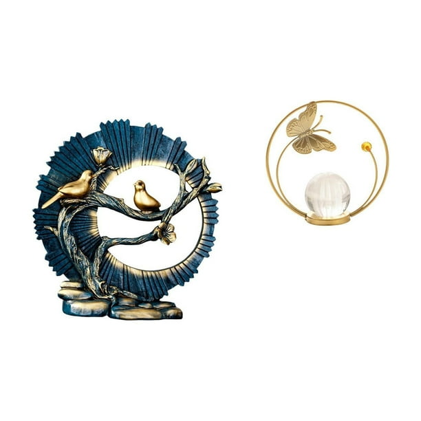 figurita de chuchería,Adorno,figura,artesanía,escultura,estatua de amor,Estatua de bola de cristal,Estatuas de bolas de cristal para decoración del hogar,escritorio interior,Escultura de