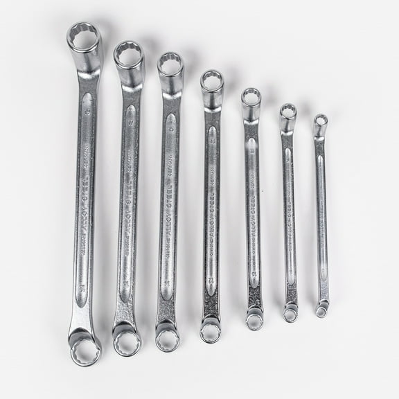 Stahlwille STABIL 20/7N Double-ended Ring Spanner Set, Metric, 6 - 19 mm, 7 Pieces