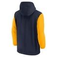 thumbnail image 3 of Men's Nike Navy West Virginia Mountaineers 2024 Sideline Pregame Player Half-Zip Hoodie, 3 of 3