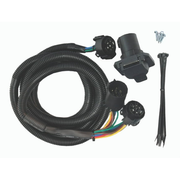 Valterra Trailer Wiring Connector A10-7010 Vehicle Side; 10 Foot Lead Wire Length