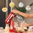 thumbnail image 5 of Batidor de borde flexible para batidora de pie con cabezal inclinable Kitchen Aid, accesorios para batidora de 4,5 a 5 cuartos de galón con, 5 of 5