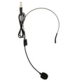 thumbnail image 2 of 1 pedazo de Micrófono Headworn Cómodo Doble de Color Negro Compatible con Móvil Inteligente 4 Pin XLR 4Pin SM SunniMix Cabeza micrófono, 2 of 8
