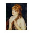 thumbnail image 2 of Posterazzi BALBAL72399 Young Woman Braiding Her Hair 1876 Poster Print by Pierre-Auguste Renoir - 18 x 24 in., 2 of 4