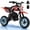 red, variant on 39cc 4-Stroke Off-Road Mini Bike Gas Powered, 20 MPH max Speed, 27 Miles Range, Dual Disc Brakes, EPA Approved Pocket Bike Supports 165 lbs for Teens,Red