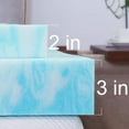 thumbnail image 6 of Mattress Topper, POLAR SLEEP 3 Inch Gel Swirl Memory Foam Mattress Topper with CertiPUR-US Certified - Queen Size, 6 of 6