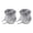 Gray-100cm, variant on Statement Fabric Shoelaces Ruffled Replacement Pair for Sneaker Dressing Casual Shoe Accents Canvas Lace Charm