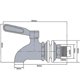 thumbnail image 5 of Beverage Dispenser Replacement Spigot,oak Leaf Stainless Steel Spigot Polished Finished, Dispenser Replacement Faucet, 5 of 5