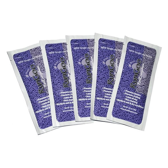Crema preventiva de ampollas RunGoo específicamente formulada para pies (5 sobres de un solo uso)