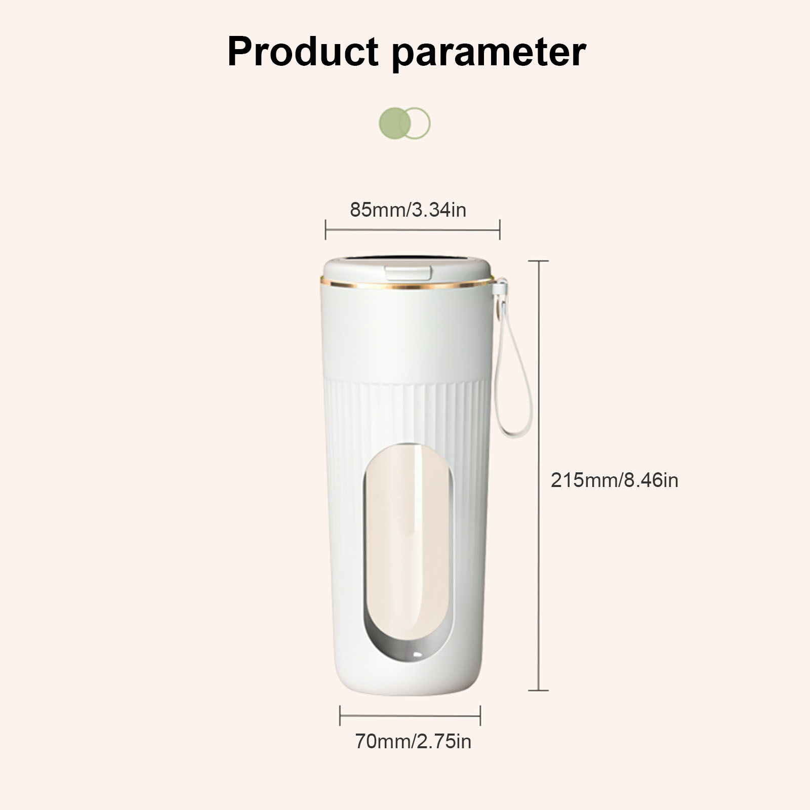 Portable Blenders for Shakes Rechargeable Blenders Fruit Juicer Mixer with LED Display for Travel/Picnics/Office/Gym/Sport
