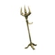 thumbnail image 5 of Figura de latón de tridente para bar, hotel, decoración hecha a mano, obra de arte para sala de estar Tridente con Base, 5 of 9