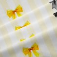 thumbnail image 5 of Manfei Yellow Bowtie Curtains and Drapes Pack of 2 (52x63 Each),Black Dreamy Bow Black Out Curtains, 5 of 6