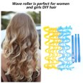 thumbnail image 3 of Ygjytge Kit De Rizadores De Pelo De 12 Piezas, Rulos De Pelo Ondulado, Sin Calor, Flexibles Con Ganchos (B) Ygjytge Para estrenar, 3 of 8