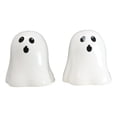 thumbnail image 5 of Halloween Gothic Spooky White Cloaked Ghosts Ceramic Salt And Pepper Shakers Set, 5 of 9
