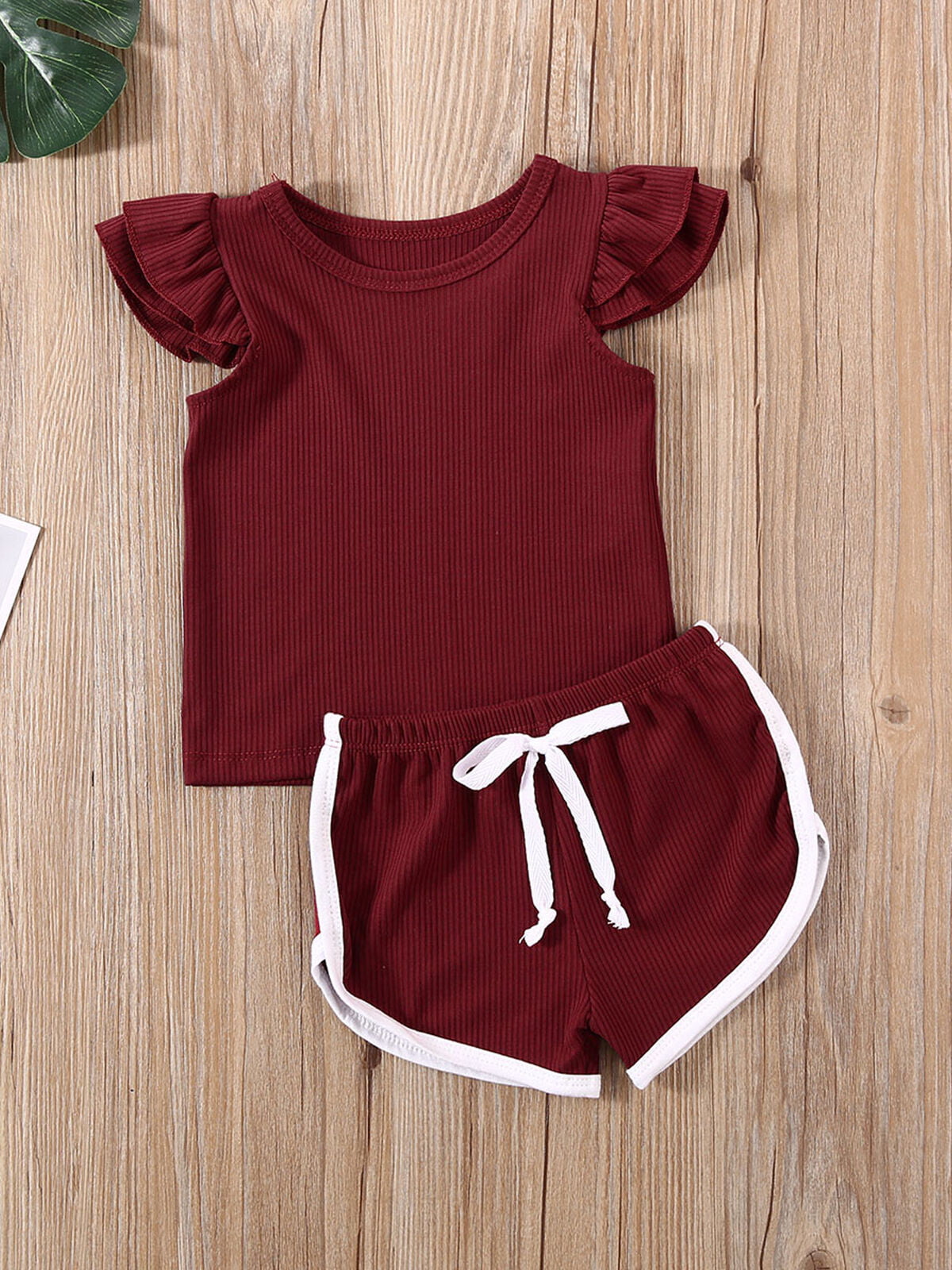 Details about   Toddler Kids Baby Girls Outfits Casual T-shirt Dress Top Long Pants Clothes Set
