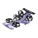 thumbnail image 2 of Mini dron 2 en 1 con control remoto, cuadricóptero teledirigido, modo sin cabeza, para tierra y aire Violeta, 2 of 8