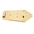 thumbnail image 3 of Electric Guitar Bridge Replacement, High Reliability Easy Operate Guitar Bridge High Strength Wear Resistant High Performance  For Semi Hollow Electric Guitar Gold,Silver, 3 of 8