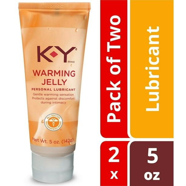 KY Warming Jelly Personal Lubricant, 5.0 oz (Pack of 2)