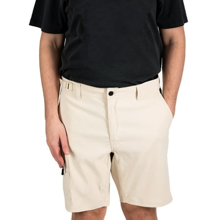 Men s Realtree Hybrid Fishing Shorts Light Khaki L