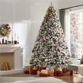 thumbnail image 5 of Yaheetech 9Ft Pre Lit Artificial Christmas Tree with Foldable Stand, Green, 5 of 7