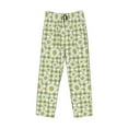 thumbnail image 6 of Daiia Daisies Flowers Men's Sleep Pant with Pockets and Drawstring,Pajama Pants-Large, 6 of 9