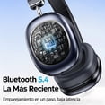 thumbnail image 2 of Auriculares inalámbricos. Cancelación activa del ruido, modo transparente, audio espacial, auriculares Bluetooth con cómodas almohadillas de proteína, 24 horas de autonomía para viajar/trabajar,Negro, 2 of 7