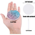 thumbnail image 2 of RYLABLUE Geometric Mandala Texture Gradient Set of 2 Car Coaster for Drinks, Absorbent Ceramic Stone Coasters Cup Mat with Cork Base for Home Kitchen Room Coffee Table Bar Decor, 2 of 5