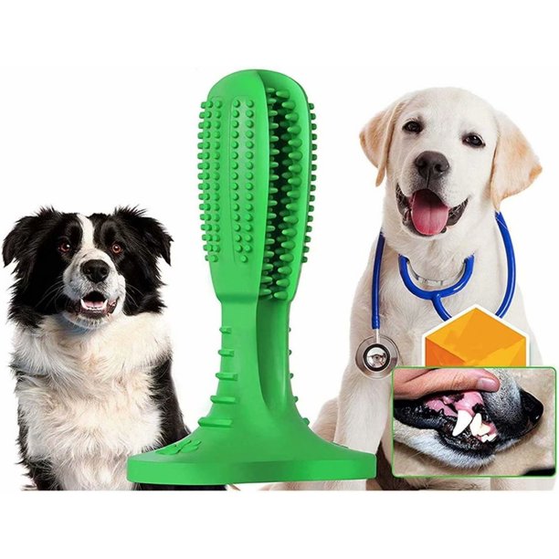 Dog brush shop teeth toy