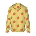 thumbnail image 3 of Fotbe Hand Drawn Strawberry Men's Women's UPF 50+ Sun Protection Jacket Hooded Cooling Shirt with Pockets Hiking Outdoor Performance-X-Large, 3 of 9