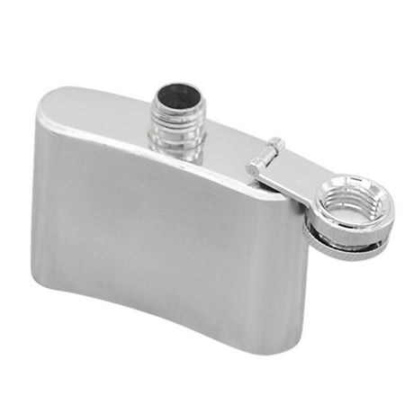 

wendunide kitchen gadgets Stainless Steel Pocket Flask Liquor Screw Cap 2oz A A