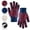 Blue, variant on EvridWear 932°F Extreme Heat and Cut Resistant BBQ Gloves (Short Cuff, Blue)
