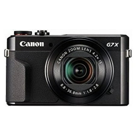 Canon PowerShot G7 X Mark II (Black) (International Model)