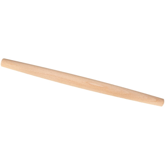 Wooden Rolling Pin for Kitchen Use with Smooth Surface and Ergonomic Handle Beige 10.2 inches